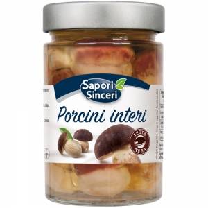 Whole Porcini "Testa Nera" Mushrooms in Olive Oil