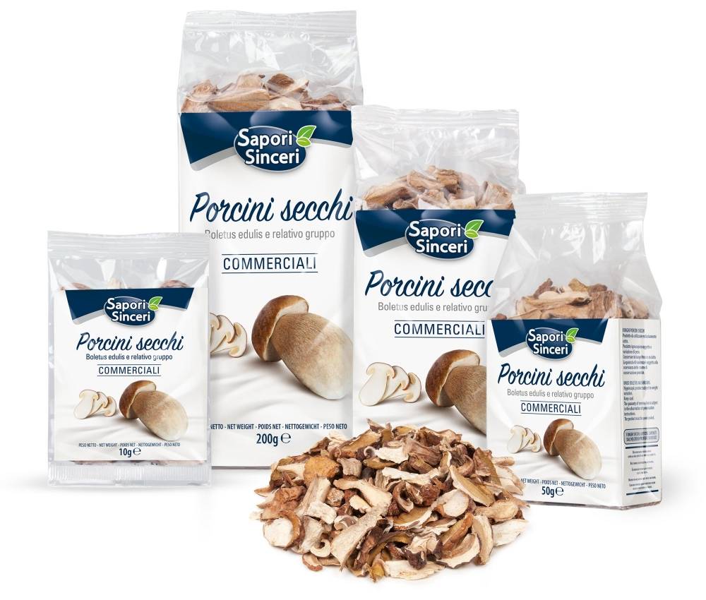 Dried Porcini Mushrooms "Commerciali"