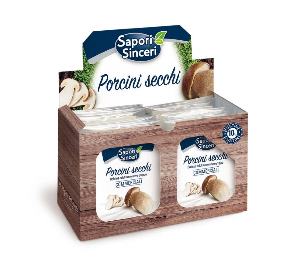 Dried Porcini Mushrooms "Commerciali"