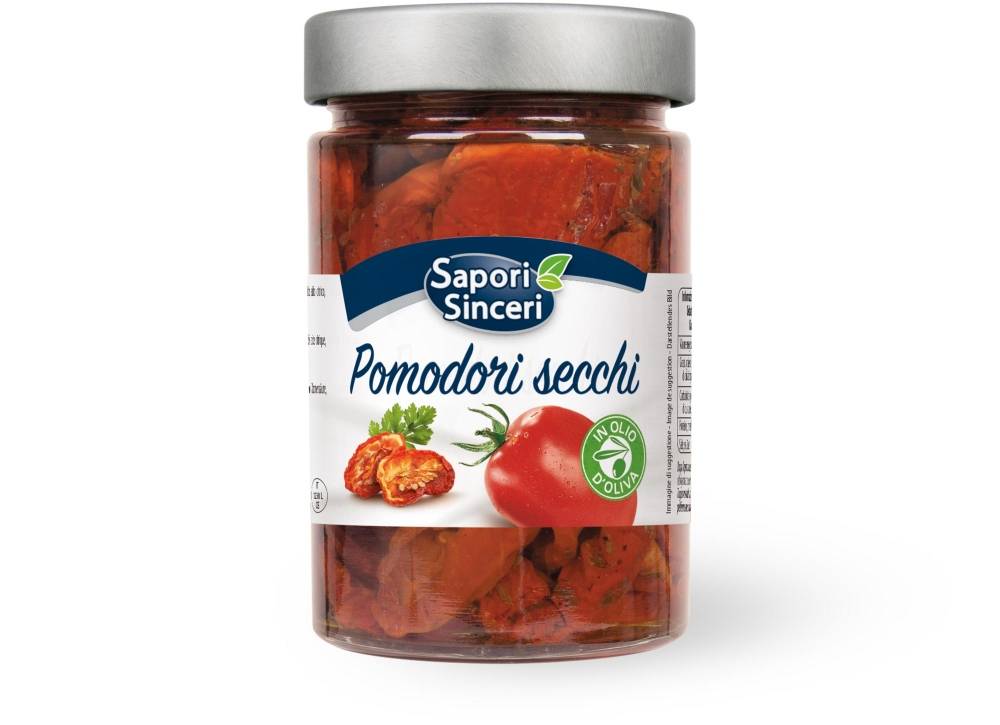 Getrocknete Tomaten in Olivenöl