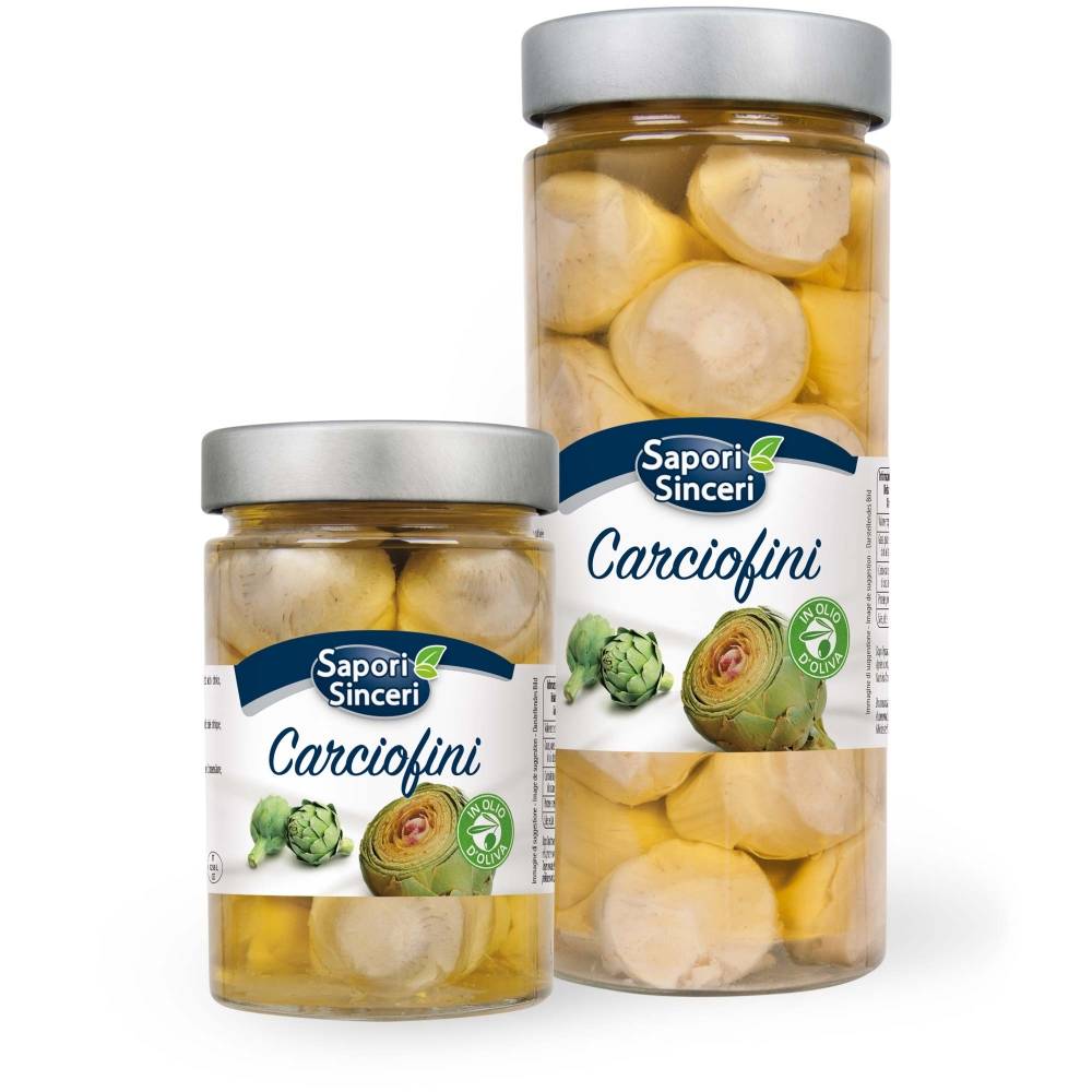 Alcachofas en aceite de oliva